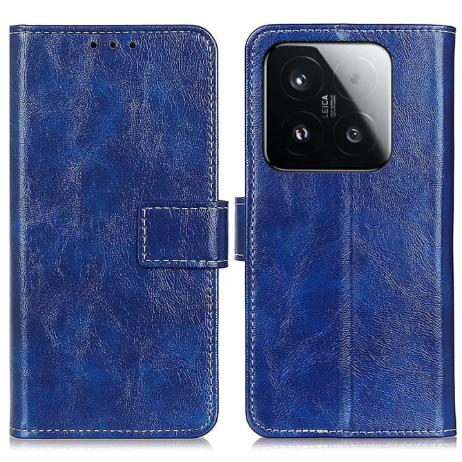 Housse Xiaomi 15T effet cuir luxueux coutures