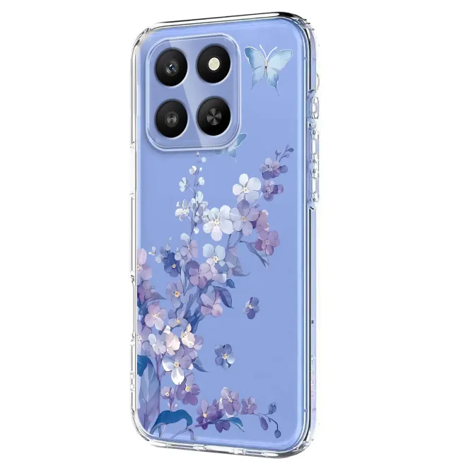 Coque Honor 400 Smart 5G / 4G Fleurs et Papillons