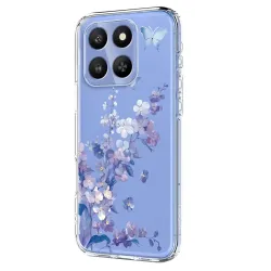 Coque Honor 400 Smart 5G / 4G Fleurs et Papillons