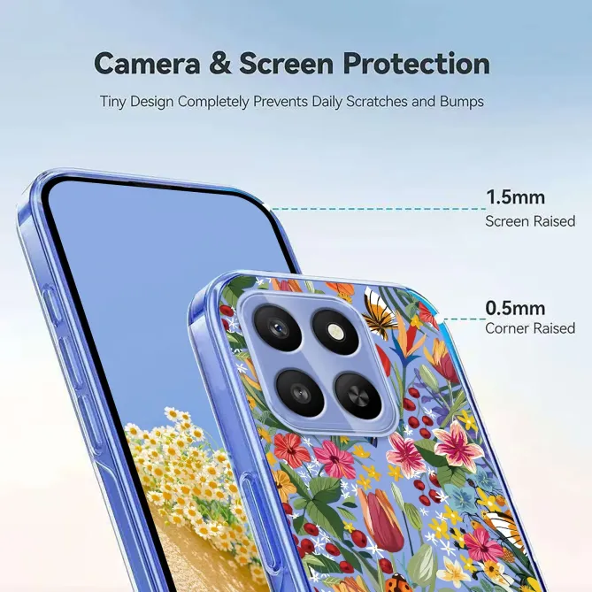 Coque Honor 400 Smart 5G / 4G Fleur de Lys