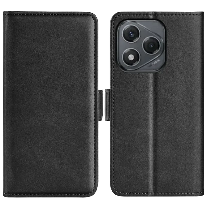 Étui Honor 400 Smart 5G / 4G portefeuille revêtement simili cuir mat