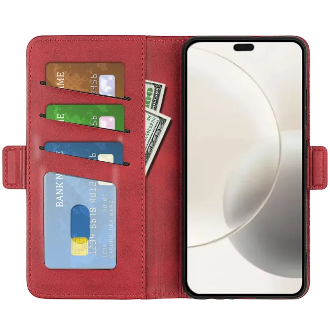 Étui Honor 400 Smart 5G / 4G portefeuille revêtement simili cuir mat