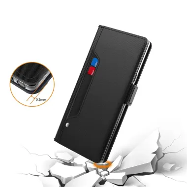 Housse Honor 400 Smart 5G / 4G Flip premium porte cartes avec miroir