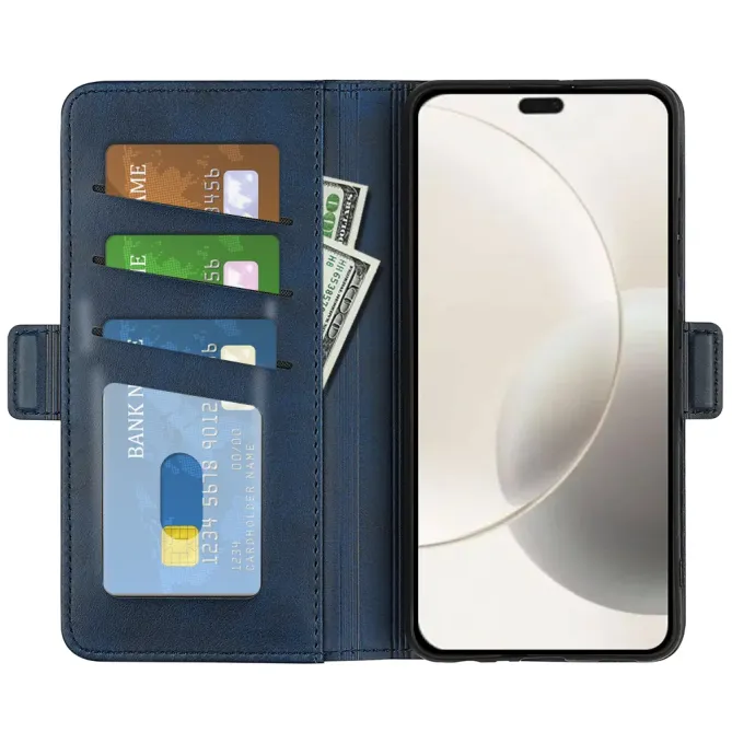 Étui Honor 400 Smart 5G / 4G portefeuille revêtement simili cuir mat