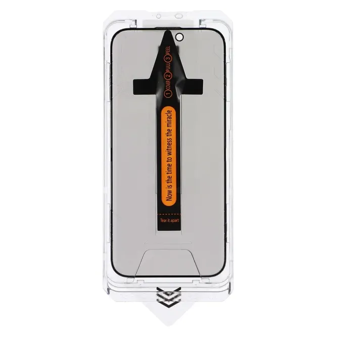 Verre trempé iPhone 17 anti-espion avec outil de pose 2pcs