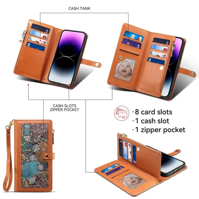Housse iPhone 17 à Motif Végétal | GALAXY