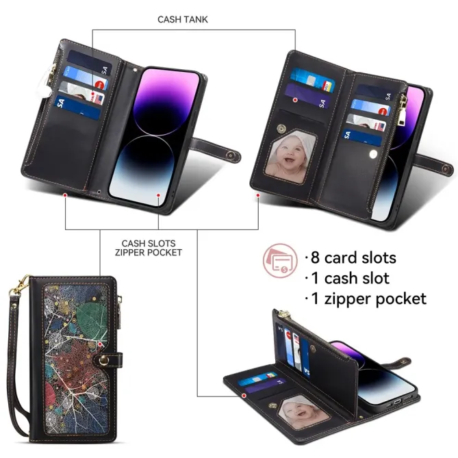 Housse iPhone 17 à Motif Végétal | GALAXY