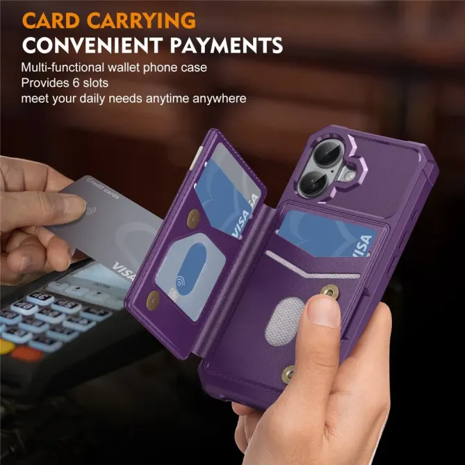 Coque iPhone 17 Portefeuille Antichoc RFID | Valv