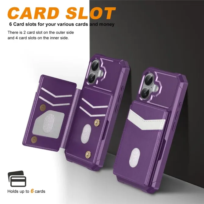Coque iPhone 17 Portefeuille Antichoc RFID | Valv