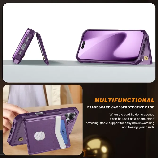 Coque iPhone 17 Portefeuille Antichoc RFID | Valv