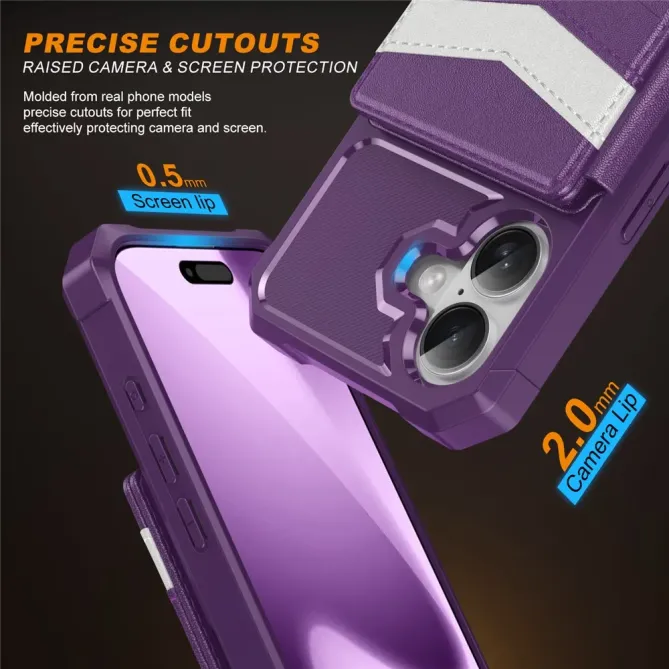 Coque iPhone 17 Portefeuille Antichoc RFID | Valv