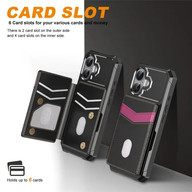 Coque iPhone 17 Portefeuille Antichoc RFID | Valv
