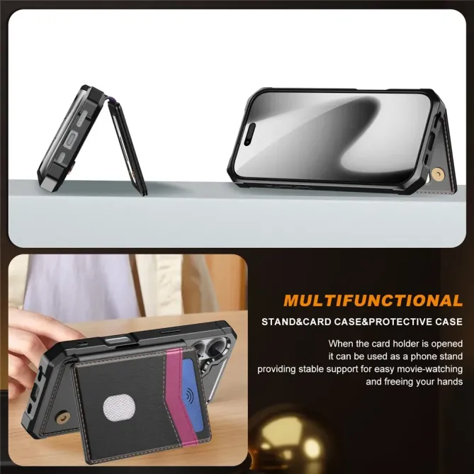 Coque iPhone 17 Portefeuille Antichoc RFID | Valv