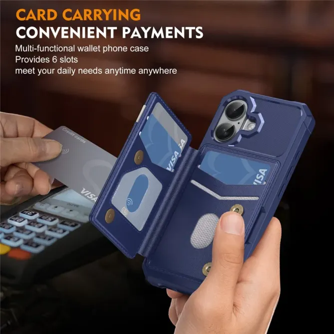 Coque iPhone 17 Portefeuille Antichoc RFID | Valv