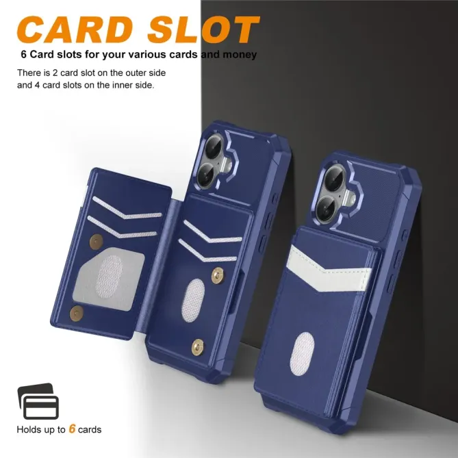 Coque iPhone 17 Portefeuille Antichoc RFID | Valv