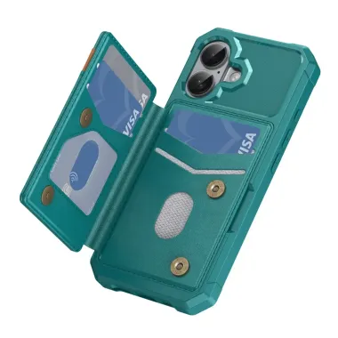 Coque iPhone 17 Portefeuille Antichoc RFID | Valv Vert - photo 30