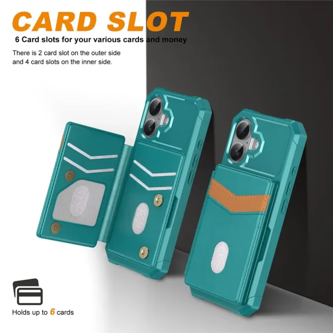 Coque iPhone 17 Portefeuille Antichoc RFID | Valv