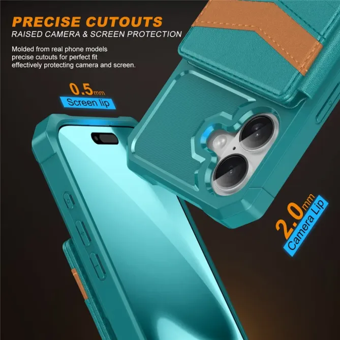 Coque iPhone 17 Portefeuille Antichoc RFID | Valv