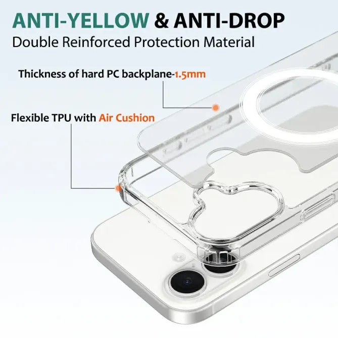 Coque iPhone 17 Transparente | DÉCLIC