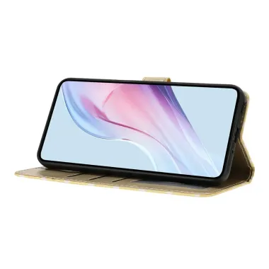 Housse iPhone 17 à pois avec porte-cartes et support pliable Jaune - photo 23