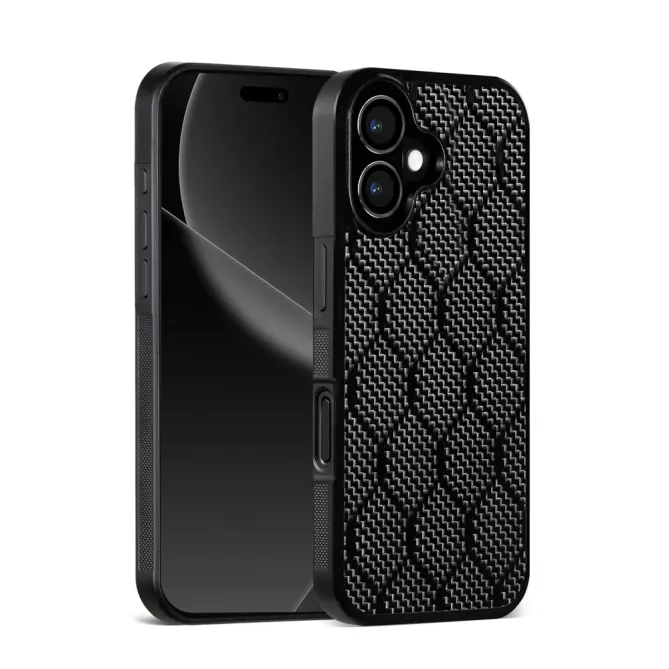 iPhone 17 | Protection fibre d’aramide MagSafe motif tressé