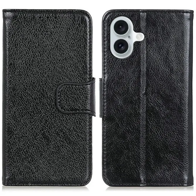 Housse iPhone 17 Style Cuir Vieilli