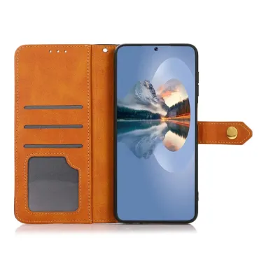 Housse iPhone 17 KHAZNEH Folio Flip Bleu clair Marron Noir Or Rose - photo 9