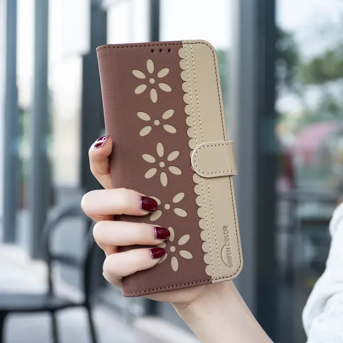 Housse Xiaomi 15T Pro Porte-Cartes Fleurs | BF36