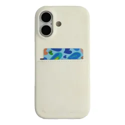 Coque iPhone 17 avec emplacement carte et toucher doux