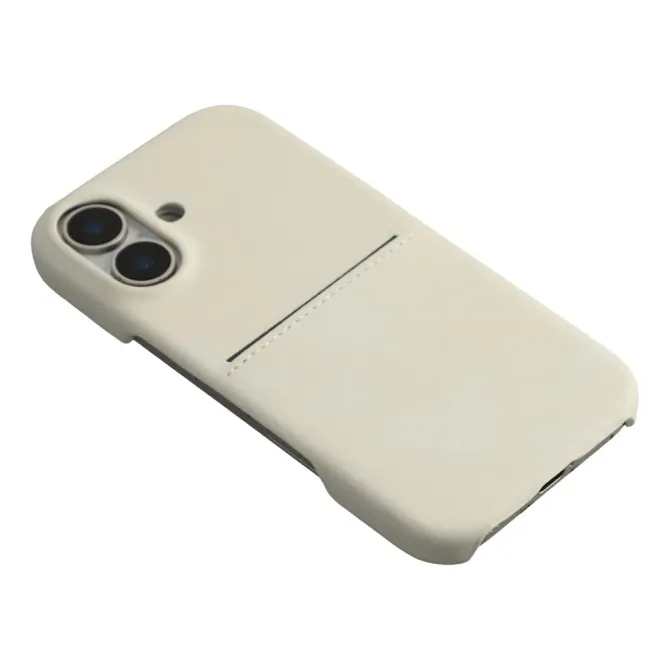 Coque iPhone 17 avec emplacement carte et toucher doux