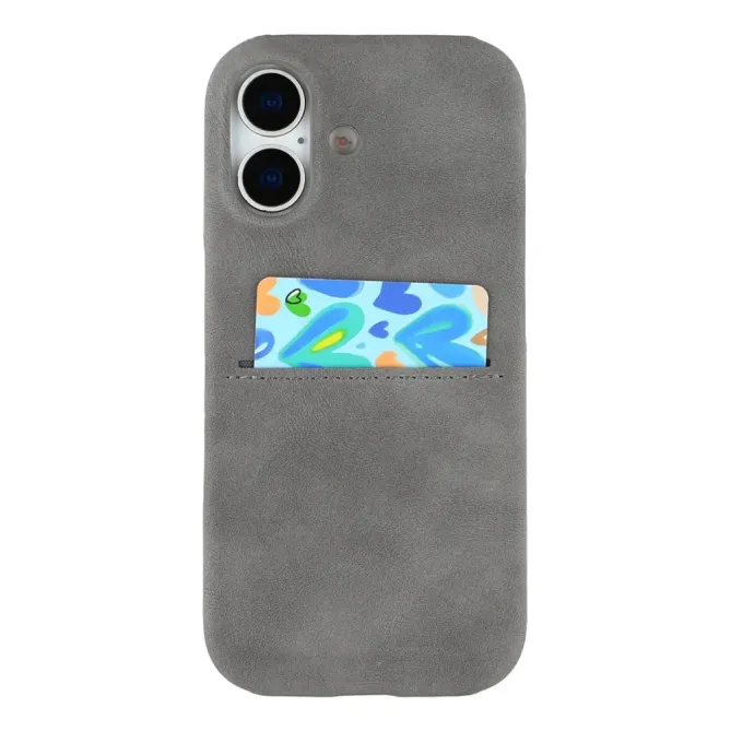 Coque iPhone 17 avec emplacement carte et toucher doux