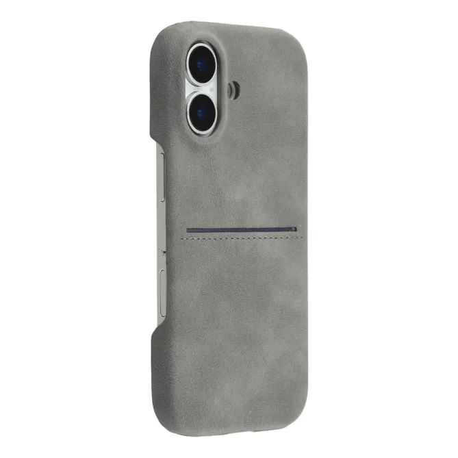 Coque iPhone 17 avec emplacement carte et toucher doux