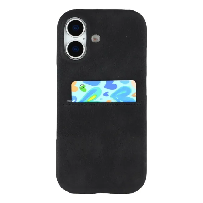 Coque iPhone 17 avec emplacement carte et toucher doux