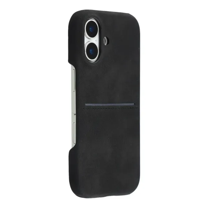 Coque iPhone 17 avec emplacement carte et toucher doux