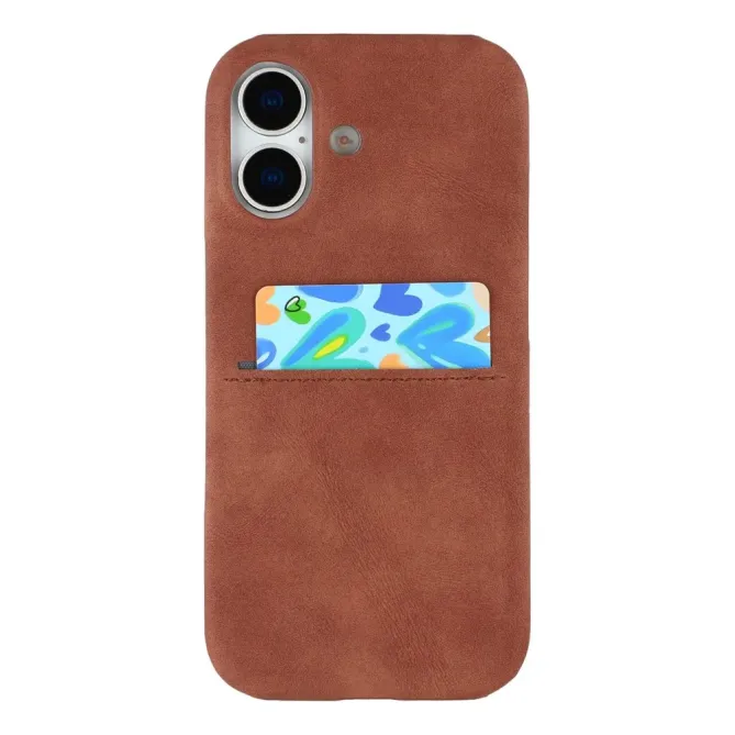 Coque iPhone 17 avec emplacement carte et toucher doux