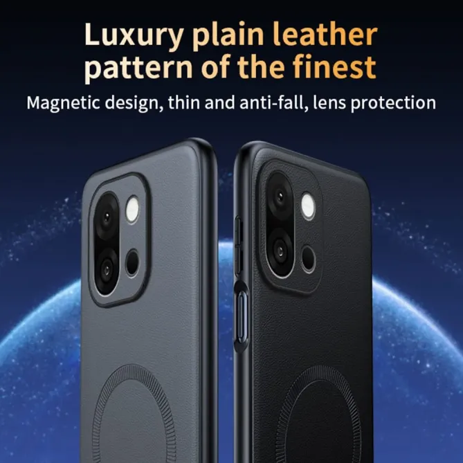 Coque OnePlus 15 cuir magnétique