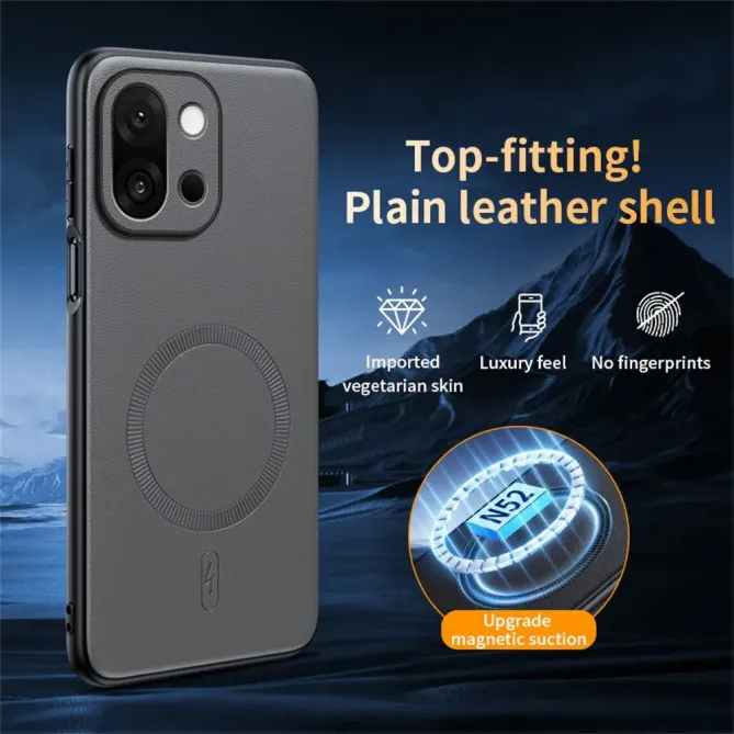 Coque OnePlus 15 cuir magnétique