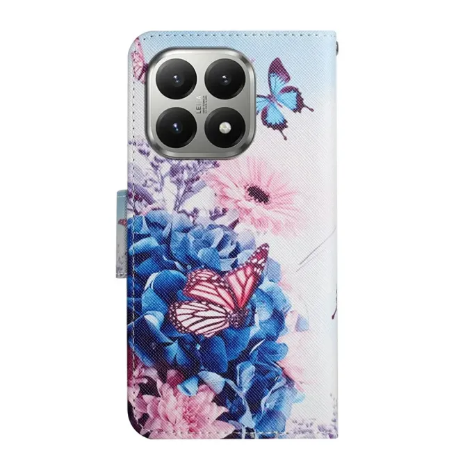 Housse Xiaomi 15T Papillons et Hortensias