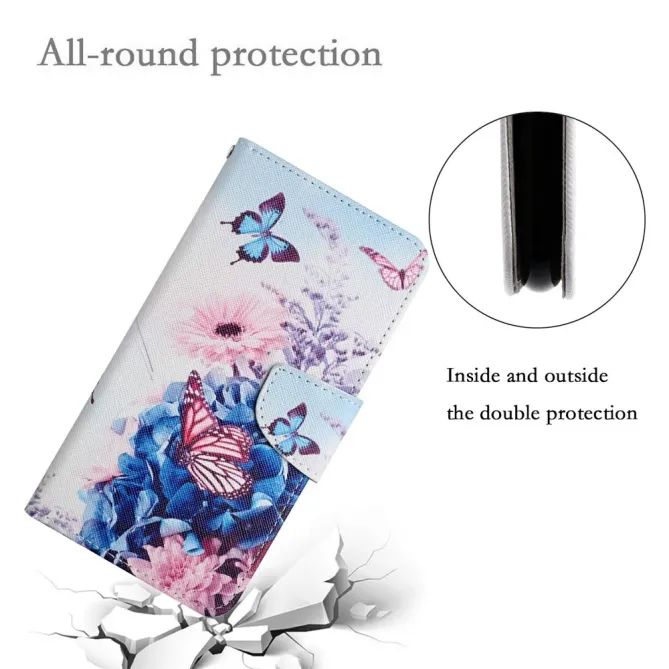 Housse Xiaomi 15T Papillons et Hortensias