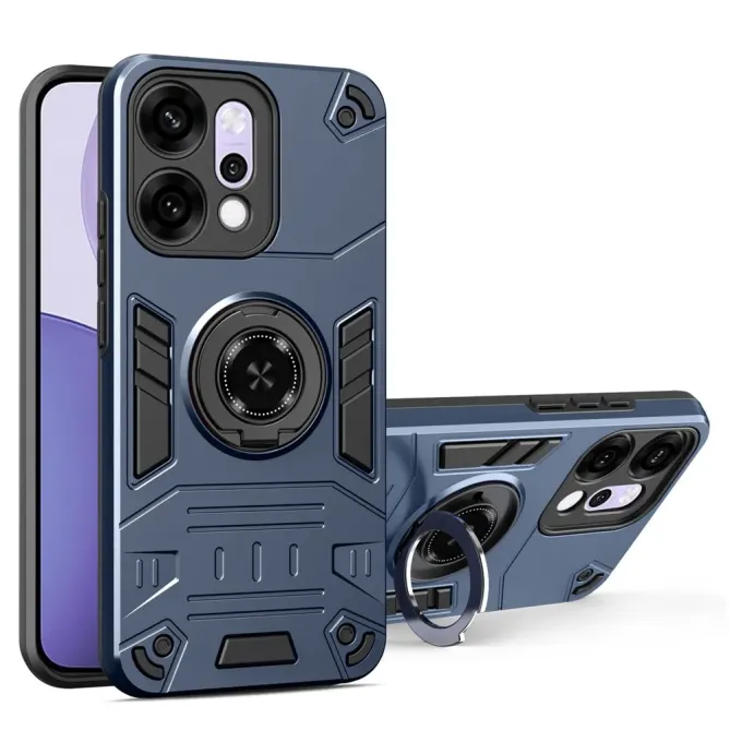 Coque Oppo Reno 14 5G avec anneau support et protection antichute