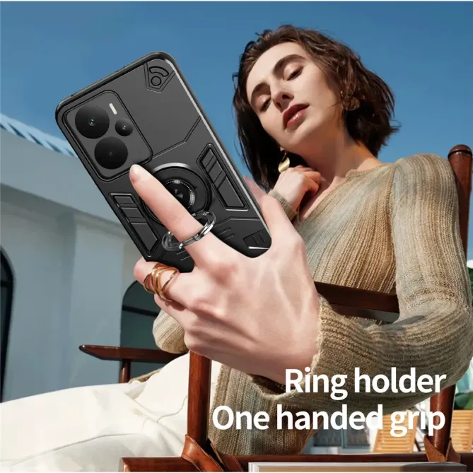 Coque Realme 14 5G / 14T 5G avec support et protection renforcée