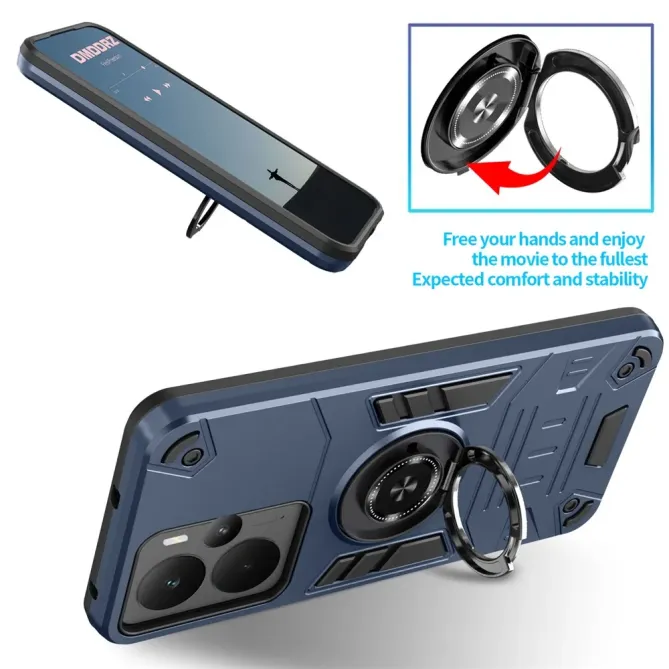 Coque Realme 14 5G / 14T 5G avec support et protection renforcée