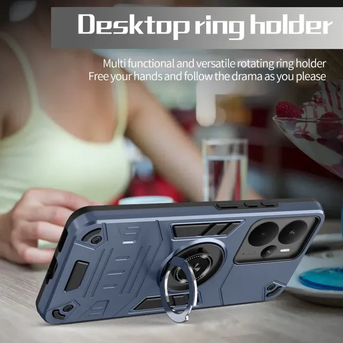 Coque Realme 14 5G / 14T 5G avec support et protection renforcée