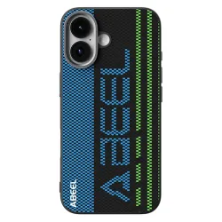Coque iPhone 17 Racing Compatible MagSafe - Bleu