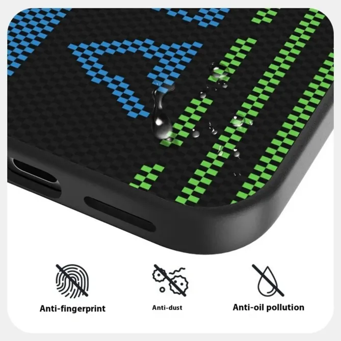 Coque iPhone 17 Racing Compatible MagSafe - Bleu