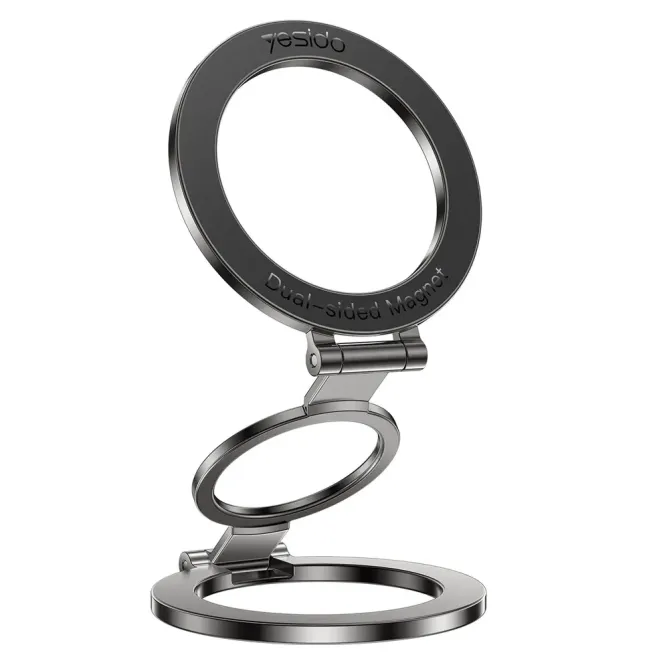 Support Téléphone Magnétique Pliable 360° Double Face