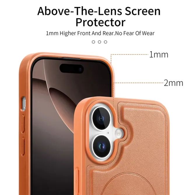 Coque iPhone 17 Effet Cuir | ORBIT