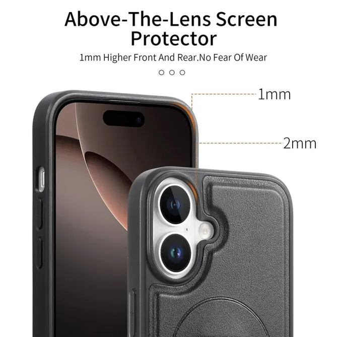 Coque iPhone 17 Effet Cuir | ORBIT