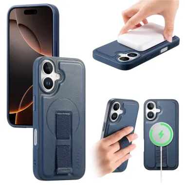 Coque iPhone 17 Effet Cuir | ORBIT Bleu marine - photo 37
