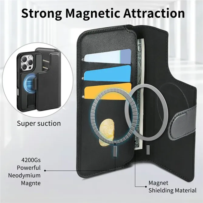 Housse iPhone 17 avec Coque détachable | NOVUM